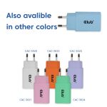 CLUB3D CAC-3022 Ladegerät für Mobilgeräte Smartphone, Universal Blau AC Schnellladung Drinnen
