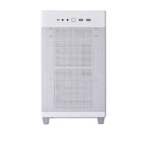 ASUS PRIME AP201 CASE TG WHITE Mini Tower Weiß