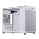 ASUS PRIME AP201 CASE TG WHITE Mini Tower Weiß