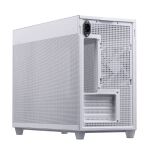 ASUS PRIME AP201 CASE TG WHITE Mini Tower Weiß
