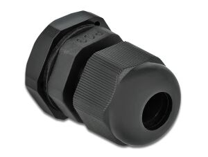 DELOCK Kabelverschraubung PG9 10 Stück schwarz
