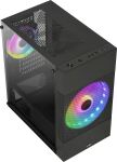 Aerocool Atomic Lite Mini Tower Schwarz