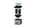 Hahnel pro Cube2 Akkuladegerät Batterie für Digitalkamera Gleichstrom