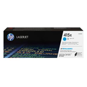 HP 415X Cyan Original LaserJet Tonerkartusche mit hoher Reichweite