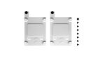 FRACTAL DESIGN Geh SSD Bracket Kit Typ B, White Dualpack