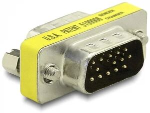 DeLOCK 65010 Kabeladapter VGA Silber