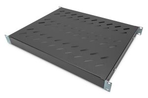 Digitus Fachboden mit variablen Befestigungsschienen zum Festeinbau in 483 mm (19")-Schränke