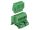 DELOCK Terminalblock Set f. Hutschiene 6Pin m. Schraubverr.