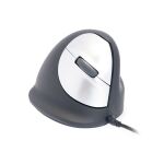 R-Go Tools Ergonomische Maus R-Go HE Break mit Pausensoftware, groß (Handlänge ≥ 185mm), für Rechtshänder, verkabelt, schwarz