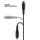 Lindy 31286 Lightning-Kabel 1 m Schwarz