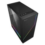 Sharkoon RGB FLOW Midi Tower Schwarz