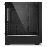 Sharkoon RGB FLOW Midi Tower Schwarz