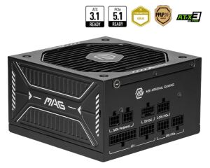 MSI MAG A650GLS PCIE5 Netzteil 650 W 24-pin ATX ATX Schwarz