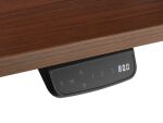 Equip ERGO Elektrisches-Sitz-Steh-Tischgestell, Doppelmotor, Schwarz