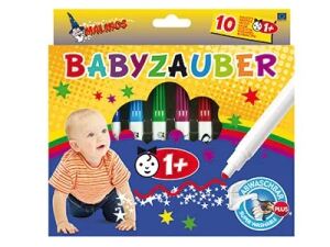 Malinos 300011 Filzstift Mehrfarbig 10 Stück(e)