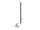 DeLOCK WiFi 5,8 GHz Antenne N Stecker 7 dBi omnidirektional mit Stahlfeder schwarz outdoor