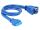 DELOCK USB3.0 Kabel Pinheader 19pin -> 2x A Bu/Bu 0.4