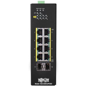 Tripp Lite NGI-S08C2POE8 Netzwerk-Switch Managed Gigabit Ethernet (10/100/1000) Power over Ethernet (PoE) Schwarz