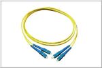 Alcasa LW-902SC InfiniBand/Glasfaserkabel 2 m SC Blau, Gelb