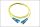 Alcasa LW-902SC InfiniBand/Glasfaserkabel 2 m SC Blau, Gelb