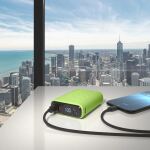 RealPower PB-10000C PD+ 10000 mAh Hellgrün