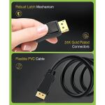 Techly ICOC-DSP-A21-020 2 m DisplayPort Schwarz