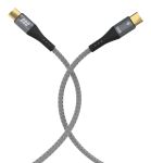 EFB Elektronik USB-CC-00006 USB Kabel USB 2.0 2 m USB C 0,48 Gbit/s 100 W Schwarz, Grau