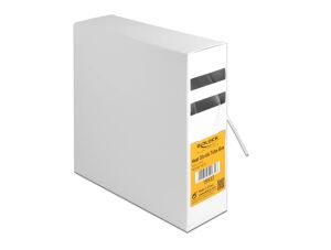 DELOCK Schrumpfschlauch Box, 15 m x 1,2 mm transparent