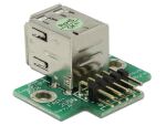 DELOCK USB Adapter Pinheader -> 2x A St/Bu horizontal