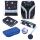 Herlitz SoftLight GREENline Cyber Soccer Schulranzen-Set Junge Polyester Blau, Dunkelblau