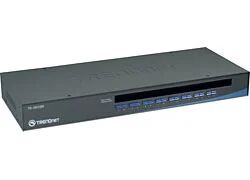Trendnet 16-Port USB/PS/2 Rack Mount KVM Switch Tastatur/Video/Maus (KVM)-Switch Rack-Einbau Schwarz