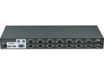 Trendnet 16-Port USB/PS/2 Rack Mount KVM Switch Tastatur/Video/Maus (KVM)-Switch Rack-Einbau Schwarz