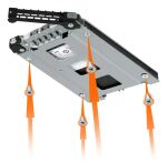 Icy Dock MB998TK-B Speicherlaufwerksgehäuse SSD-Gehäuse Schwarz, Silber 2.5"