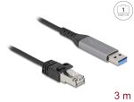 DELOCK USB LAN Kabel USB Typ-A > RJ45 Gigabit Ethernet 3m