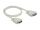 DeLOCK Serielles Kabel D-Sub15 Stecker zu Stecker 1 m