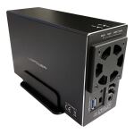 LC-Power LC-35U3-RAID-2 Speicherlaufwerksgehäuse HDD-Gehäuse Schwarz 3.5"