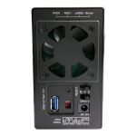 LC-Power LC-35U3-RAID-2 Speicherlaufwerksgehäuse HDD-Gehäuse Schwarz 3.5"