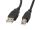 Lanberg CA-USBA-11CC-0010-BK USB Kabel USB 2.0 1 m USB B 0,48 Gbit/s Schwarz