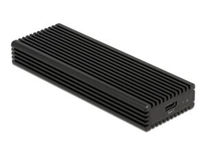 DeLOCK Externes USB Type-C Combo Gehäuse für M.2 NVMe PCIe oder SATA SSD