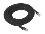 Lanberg PCU6-10CC-1000-BK Netzwerkkabel Schwarz 10 m Cat6...
