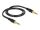 DELOCK Klinkenkabel 3.5mm 3Pin St > St 0.5m schwarz