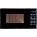 Sharp Home Appliances R-242 BKW Mikrowelle Schwarz Solo-Mikrowelle Arbeitsplatte 20 l 800 W