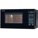 Sharp Home Appliances R-242 BKW Mikrowelle Schwarz Solo-Mikrowelle Arbeitsplatte 20 l 800 W
