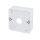 LogiLink NP0039A Steckdose RJ-45 Metallisch, Weiß