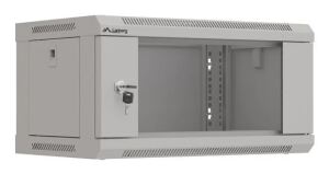 Lanberg WF03-5304-10S Rack 4U Wandmontiertes Regal Grau