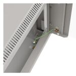 Lanberg WF03-5304-10S Rack 4U Wandmontiertes Regal Grau