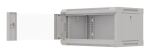 Lanberg WF03-5304-10S Rack 4U Wandmontiertes Regal Grau