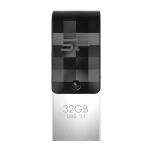 Silicon Power Mobile C31 USB-Stick 32 GB USB Type-A / USB Type-C 3.2 Gen 1 (3.1 Gen 1) Schwarz, Silber