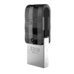 Silicon Power Mobile C31 USB-Stick 32 GB USB Type-A / USB Type-C 3.2 Gen 1 (3.1 Gen 1) Schwarz, Silber