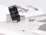 Silicon Power Mobile C31 USB-Stick 32 GB USB Type-A / USB Type-C 3.2 Gen 1 (3.1 Gen 1) Schwarz, Silber